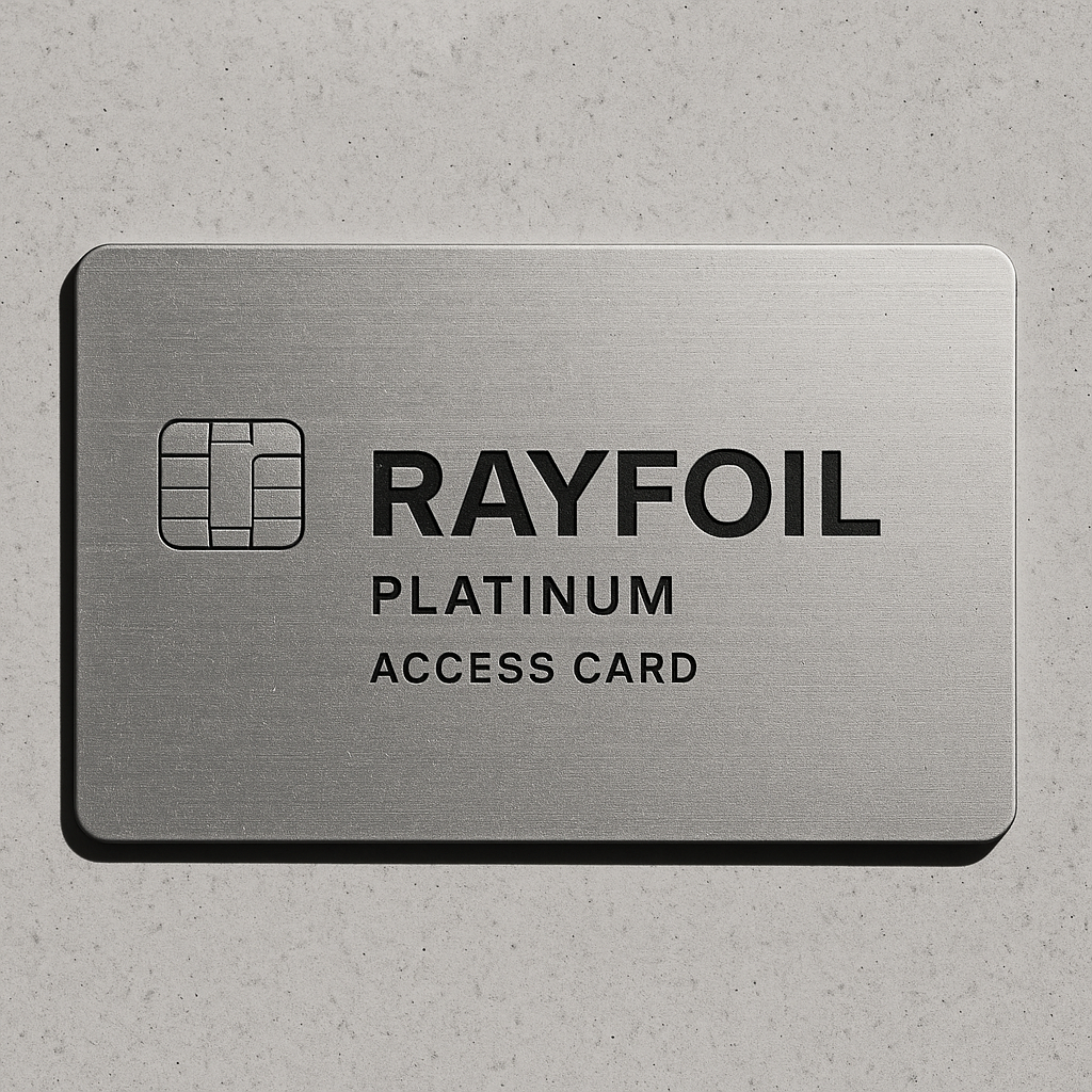 Rayfoil Platinum International Access Card